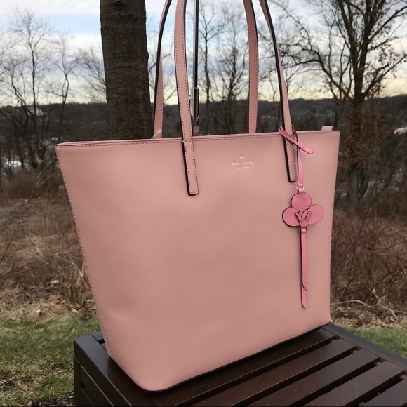 Kate Spade Kelsey Leather Tote Rosycheeks - Picture 2 of 10